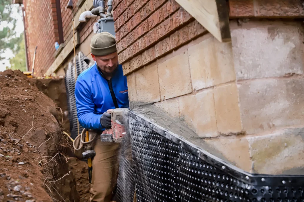 Foundation Wall Repair in Seymour, IN